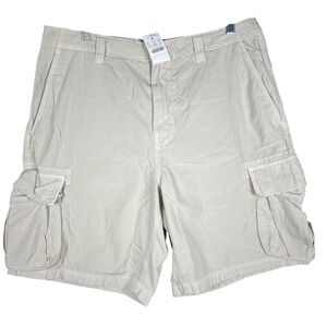 J.Crew Cargo Shorts Men 34 Beige Ripstop Cotton Utility 67366 NWT